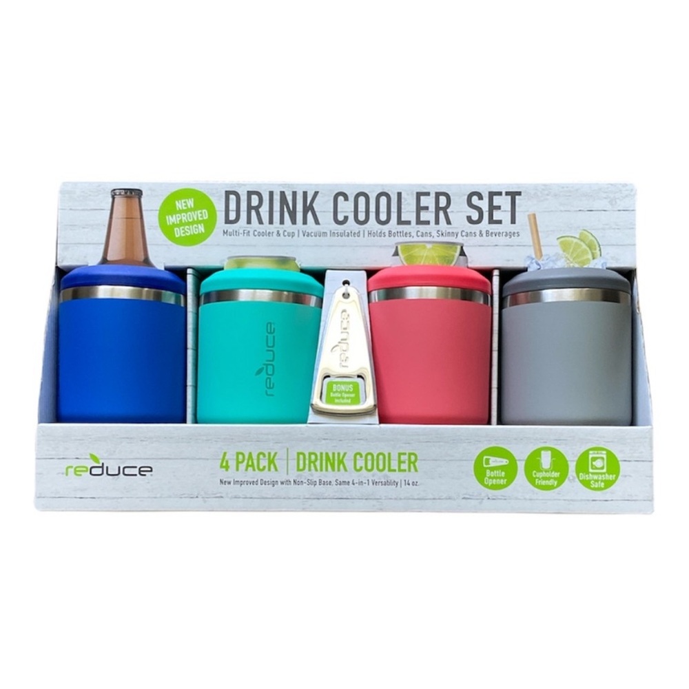 Reduce 4 in 1 drink cooler pack set